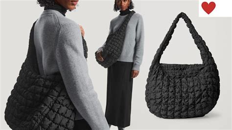 quilted cos bag|cos quilted bag tik tok.